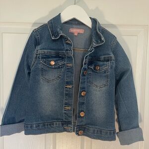 BCBG denim jacket sz 7